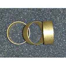 Bands - Brass - *Un-Polished*  .4" long x 1.25" x .5" (10 pack)
