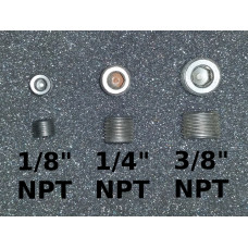 NPT 1/4" -  Expansion Plug for 5/8" and .619"  EXM Series Mandrels